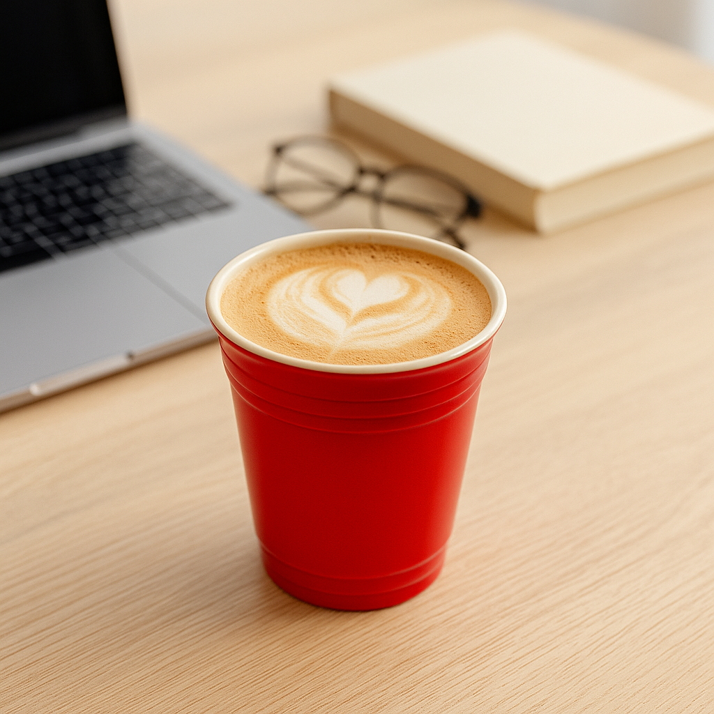 Keramik Becher von red and hard coffeebreak